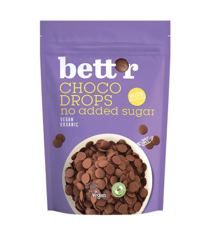 Chokoladeknapper Erythritol Øko Vegan 