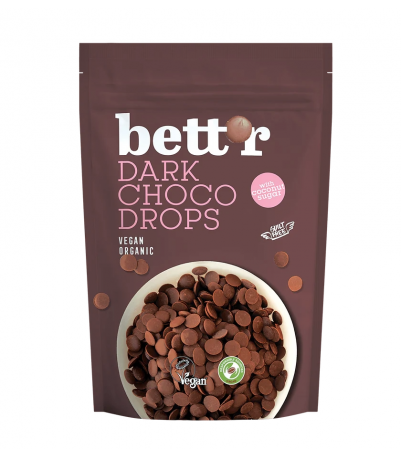 Chokoladeknapper Mørk ØKO Vegan