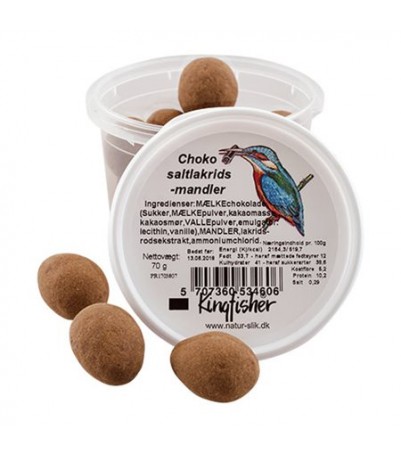 Choko salt lakrids-mandler 70 g