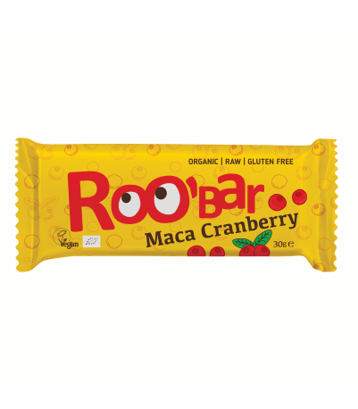 Roobar Maca og tranebær 30 g x 20